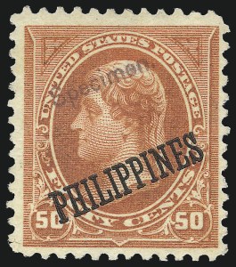 Sale 1082, Lot 682, United States Possessions: Philippines