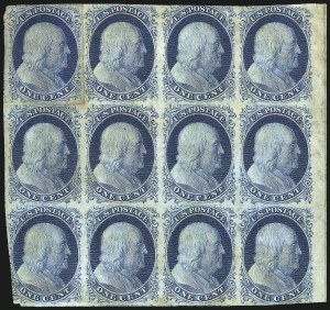 Sale 1084, Lot 3035, 1c 1851-56 Issue (Scott 5-9)