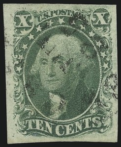 Sale 1084, Lot 3070, 3c-12c 1851-56 Issue (Scott 10-17)
