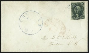 Sale 1084, Lot 3078, 3c-12c 1851-56 Issue (Scott 10-17)