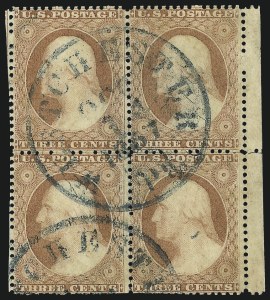 Sale 1084, Lot 3119, 3c-5c 1857-60 Issue (Scott 25-30A)