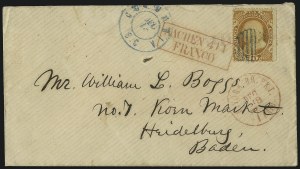 Sale 1084, Lot 3178, 10c-90c 1857-60 Issue (Scott 31-39)