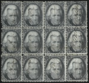 Sale 1084, Lot 3222, 1861-66 Issue, cont. (Scott 70-78)