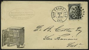 Sale 1084, Lot 3223, 1861-66 Issue, cont. (Scott 70-78)