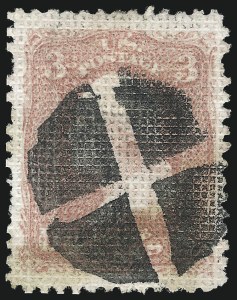 Sale 1084, Lot 3235, 1867-68 Grilled Issue (Scott 79-91)