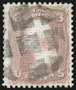 Sale 1084, Lot 3238, 1867-68 Grilled Issue (Scott 79-91)
