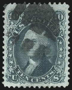 Sale 1084, Lot 3281, 1867-68 Grilled Issue, cont. (Scott 92-101)