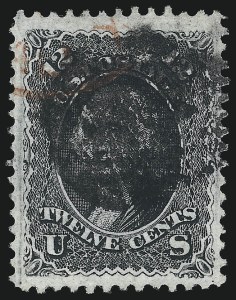 Sale 1084, Lot 3284, 1867-68 Grilled Issue, cont. (Scott 92-101)
