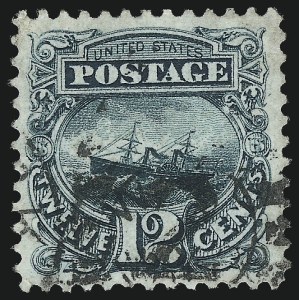 Sale 1084, Lot 3359, 1875 Re-Issue of 1869 Pictorial Issue (Scott 123-133a)