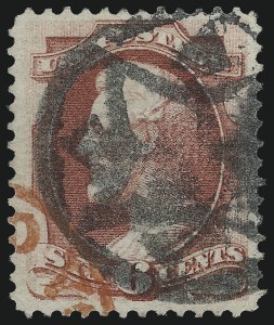 Sale 1084, Lot 3390, 1870-71 National Bank Note Co. Grilled Issue (Scott 134-144)