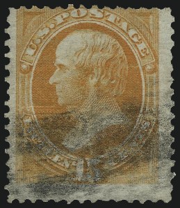 Sale 1084, Lot 3393, 1870-71 National Bank Note Co. Grilled Issue (Scott 134-144)