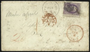 Sale 1084, Lot 3407, 1870-71 National Bank Note Co. Ungrilled Issue (Scott 145-155)