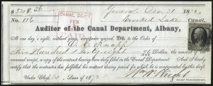 Sale 1084, Lot 3413, 1870-71 National Bank Note Co. Ungrilled Issue (Scott 145-155)