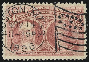 Sale 1084, Lot 3558, 1893 Columbian Issue (Scott 230-245)