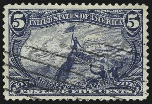 Sale Number 1084, Lot Number 3659, 1898 Trans-Mississippi Issue (Scott 285-293) Sale Number 1084, Lot Number 3659, 1898 Trans-Mississippi Issue (Scott 285-293)