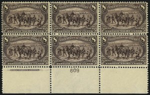 Sale 1084, Lot 3662, 1898 Trans-Mississippi Issue (Scott 285-293)