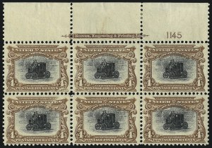 Sale 1084, Lot 3678, 1901 Pan-American Issue (Scott 294-299)