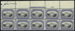 Sale 1084, Lot 3680, 1901 Pan-American Issue (Scott 294-299)