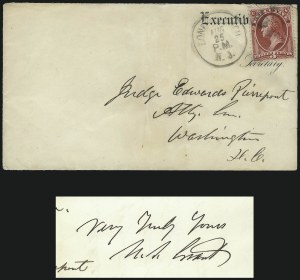 Sale 1085, Lot 4037, Executive Department (Scott O10-O14)