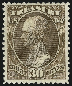 Sale 1085, Lot 4131, Treasury Department (Scott O72-O82)
