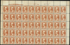 Sale 1085, Lot 4190, 1875 American Bank Note Co. Printing on Soft Paper (Scott O94-O117)