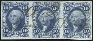 Sale 1089, Lot 221, First Issue Imperforate, 1c-$1.90