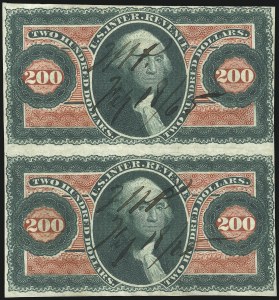 Sale 1089, Lot 279, First Issue Imperforate, $2.00-$200.00