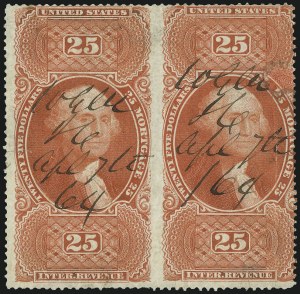 Sale 1089, Lot 314, First Issue Perforated