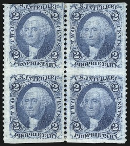 Sale 1089, Lot 390, First Issue Blocks and Record-Size Multiples, Part Perforated