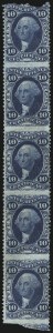 Sale 1089, Lot 400, First Issue Blocks and Record-Size Multiples, Part Perforated