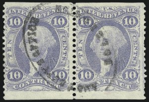 Sale 1089, Lot 403, First Issue Blocks and Record-Size Multiples, Part Perforated