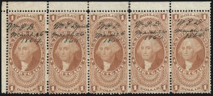 Sale 1089, Lot 429, First Issue Blocks and Record-Size Multiples, Perforated