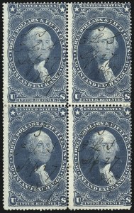 Sale 1089, Lot 436, First Issue Blocks and Record-Size Multiples, Perforated