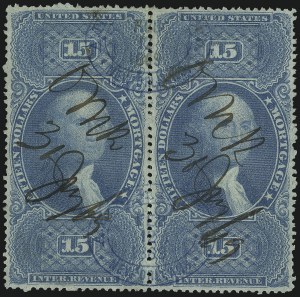 Sale 1089, Lot 446, First Issue Blocks and Record-Size Multiples, Perforated