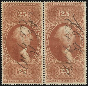 Sale 1089, Lot 464, First Issue on Silk Paper