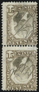 Sale 1089, Lot 528, Third Issue Inverts