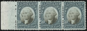 Sale 1089, Lot 543, Proprietary Issues, Violet and Green Papers