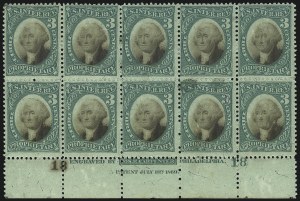 Sale 1089, Lot 553, Proprietary Issues, Violet and Green Papers