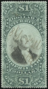 Sale 1089, Lot 557, Proprietary Issues, Violet and Green Papers