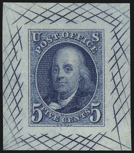 Sale 1090, Lot 1001, Essays & Proofs, 1847 Issue thru 20th Century
