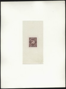 Sale 1090, Lot 1050, Essays & Proofs, Back-of-Book thru Specimens
