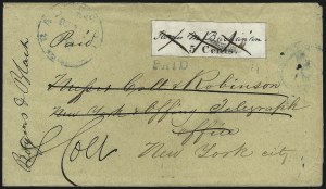 Sale 1090, Lot 1078, Postmasters Provisionals