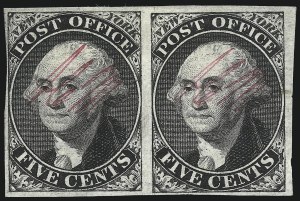 Sale 1090, Lot 1089, Postmasters Provisionals