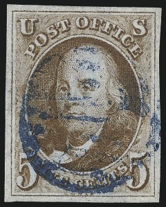 Sale 1090, Lot 1107, 1847 Issue & 1875 Reproduction of 1847 Issue (Scott 1-4)