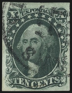 Sale 1090, Lot 1142, 1851-56 Issue (Scott 6-17)
