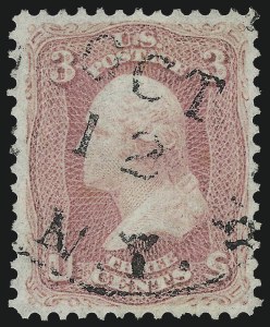 Sale Number 1090, Lot Number 1191, 1861-66 Issue (Scott 56-78) Sale Number 1090, Lot Number 1191, 1861-66 Issue (Scott 56-78)