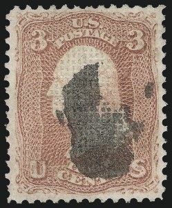 Sale 1090, Lot 1217, 1867-68 Grilled Issue (Scott 79-101)