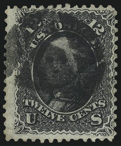 Sale 1090, Lot 1218, 1867-68 Grilled Issue (Scott 79-101)