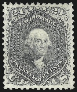Sale 1090, Lot 1237, 1867-68 Grilled Issue (Scott 79-101)