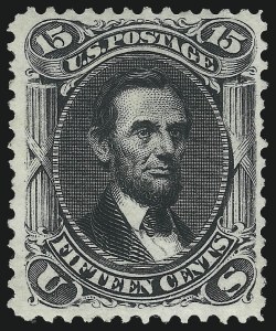 Sale 1090, Lot 1251, 1875 Re-Issue of 1861-66 Issue (Scott 102-111)